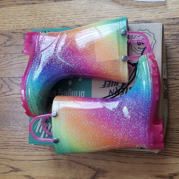 NIB Kids Tie Dye Rainboot Multicolor Western Chief Toddler Size 7 - Picture 10 of 15